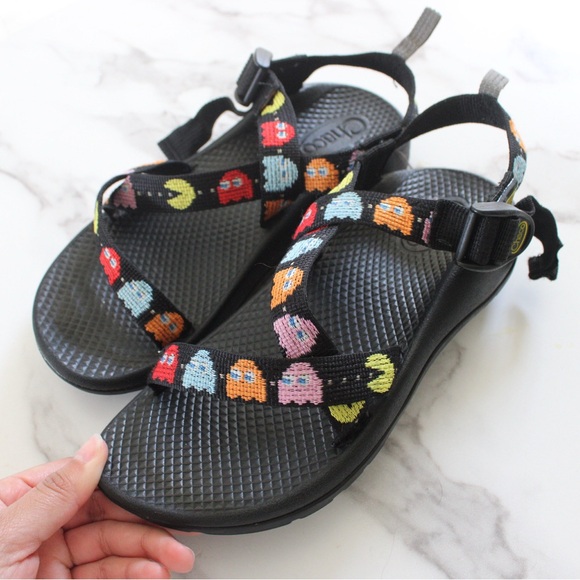 Chaco Other - Chaco Z/1 Ecotread Limited Edition Pac-Man Sandals